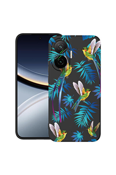bestcase Carcasă ultra subțire TPU Mat pentru Poco F7, Wild Tropical, 2052009 B 186