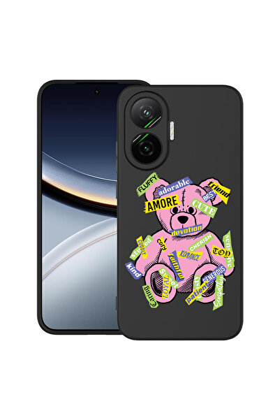 bestcase Carcasă ultra subțire TPU pentru Poco F7, Teddy Bear Amour, 2052009 ...