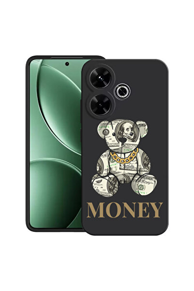 bestcase Carcasă ultra subțire TPU pentru Xiaomi Redmi 13x, ursuleț de pluș c...