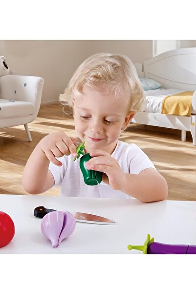 Hape مجموعة ألعاب مطبخ خشبي للحديقة النباتية مع لعبة طعام (3+)