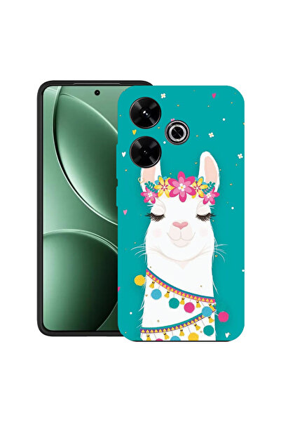bestcase Carcasă ultra subțire TPU pentru Xiaomi Redmi 13x, Lovely Lama, 2052...
