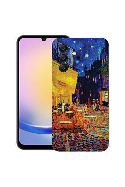 bestcase Carcasă TPU ultra subțire pentru Samsung Galaxy M56, Terasa Van Gogh...