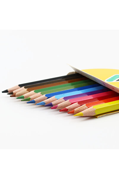 Adel 12 Full Size Dry Crayons