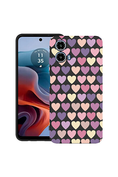 bestcase Carcasă ultra subțire din TPU pentru Motorola Moto G45, Hearth, 2052...