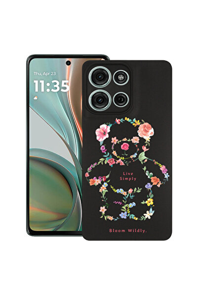 bestcase Carcasă ultra subțire TPU pentru Motorola Moto G 5G (2025), Teddy Be...