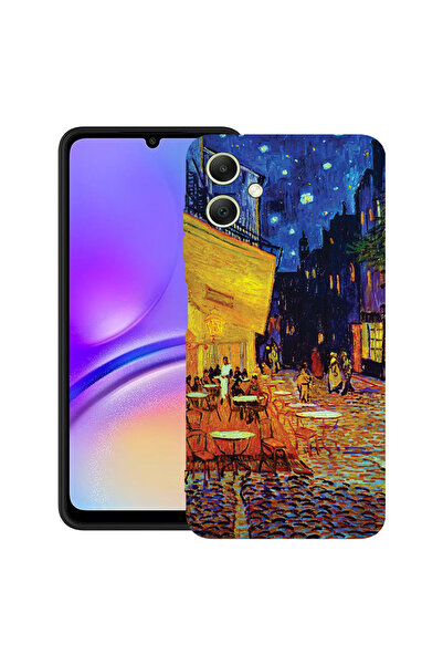 bestcase Carcasă TPU ultra subțire pentru Samsung Galaxy M06, Terasa Van Gogh Café noaptea, 2052008 B 1283