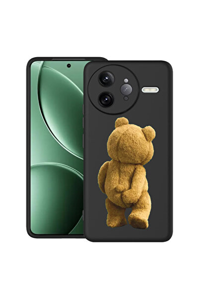 bestcase Carcasă ultra subțire TPU pentru Poco F7 Ultra, Teddy Bear Hidden Sh...