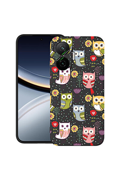 bestcase Carcasă ultra subțire TPU pentru Poco F7, model bufniță, 2052009 B 1437