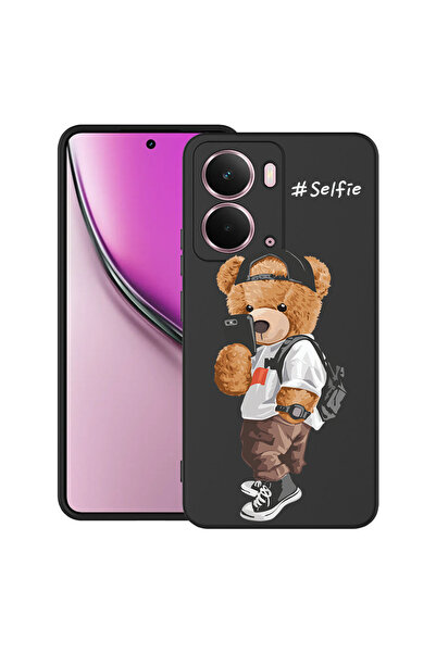 bestcase Carcasă ultra subțire TPU Mat pentru Realme P3, ursuleț de pluș pent...