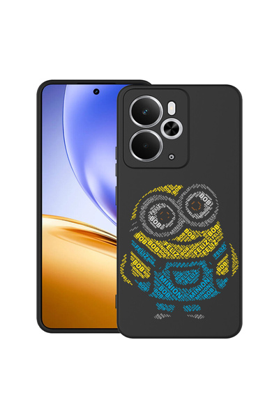 bestcase Carcasă ultrasubțire TPU pentru Realme 14 5G, cu design caligrafic M...