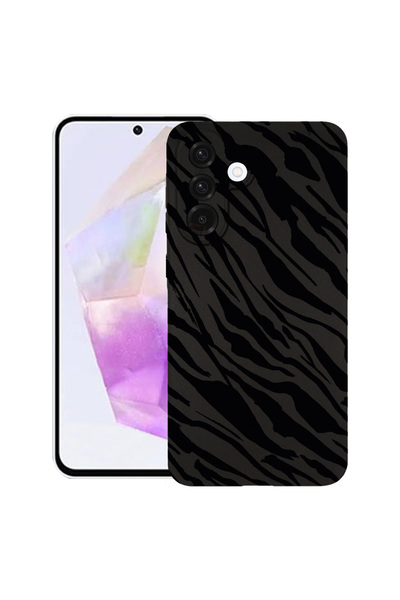 bestcase Carcasă ultra subțire TPU Mat pentru Samsung Galaxy S25 FE, model zebră, 2052001 B 1059