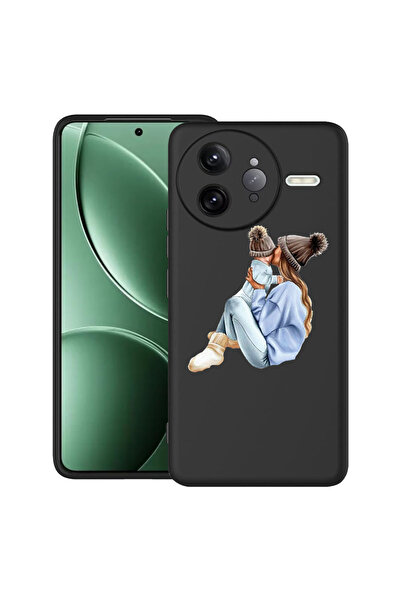 bestcase Carcasă ultra subțire TPU pentru Poco F7 Ultra, mamă fetiță cu băiat...