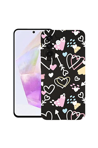 bestcase Θήκη TPU εξαιρετικά λεπτή για Samsung Galaxy S25 FE, Love Symbols, 2...