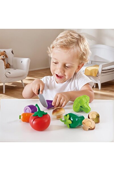 Hape مجموعة ألعاب مطبخ خشبي للحديقة النباتية مع لعبة طعام (3+)