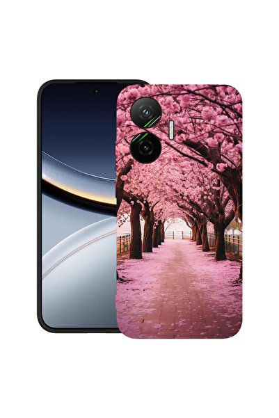 bestcase Carcasă ultra subțire TPU Mat pentru Poco F7, flori de cireș, 205200...