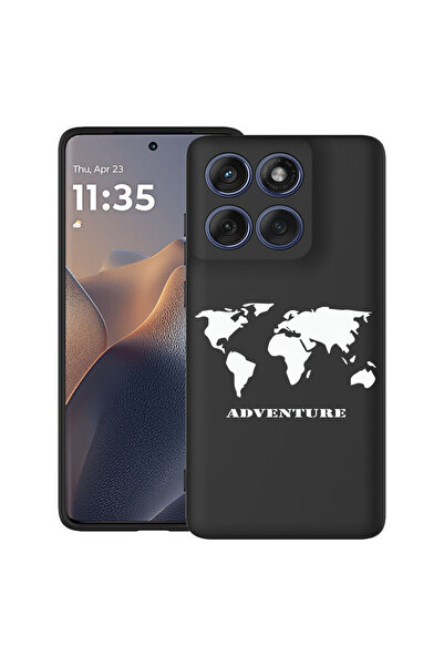 bestcase Carcasă ultra subțire TPU pentru Motorola Moto G86 Power, cu design Adventure, 3113067 B 734