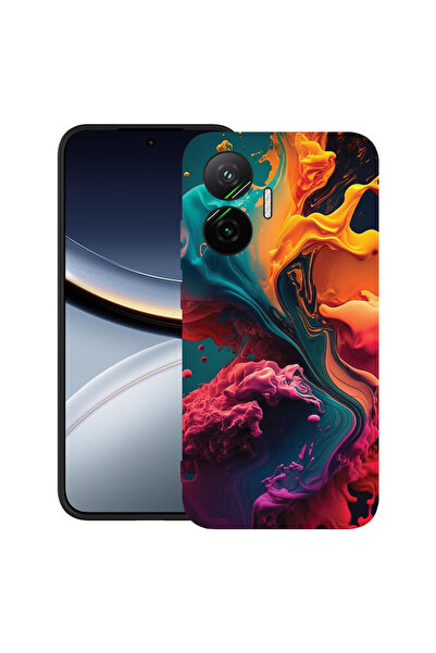 bestcase Carcasă ultra subțire TPU Mat pentru Poco F7, culori lichide, 205200...