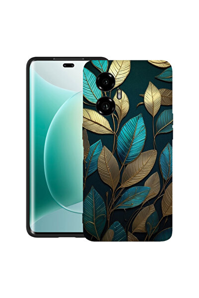 bestcase Carcasă ultra subțire TPU pentru Honor 300, pene aurii, 2052017 B 1164