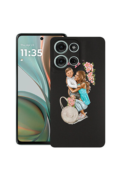 bestcase Carcasă ultra subțire TPU pentru Motorola Moto G 5G (2025), Mom Life...