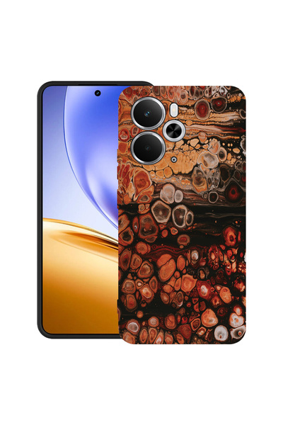 bestcase Carcasă ultra subțire TPU Mat pentru Realme 14T, model lemn, 2052006 B 895