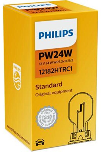 Philips Bec semnalizare auto 12V PW24W HTR Hiper Vision 12182HTRC1
