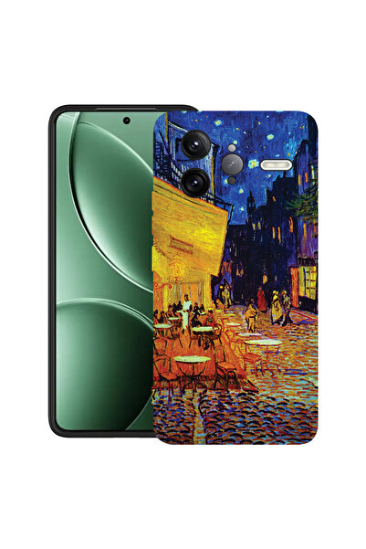 bestcase Carcasă TPU Ultra Slim pentru Poco F7 Ultra, Terasa Van Gogh Café no...