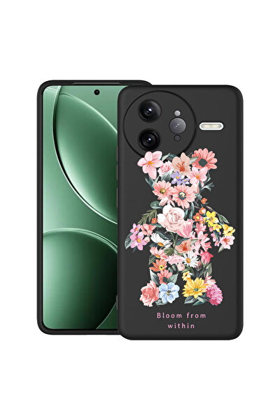 bestcase Carcasă ultra subțire TPU pentru Poco F7 Ultra, Teddy Bear Bloom Fro...