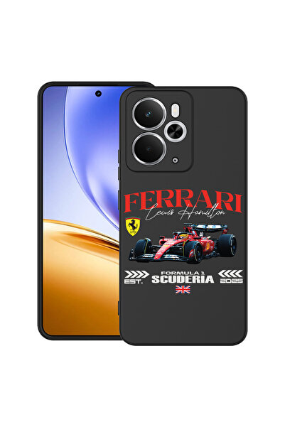 bestcase Carcasă ultra subțire din TPU pentru Realme 14T, Ferrari Scuderia, 2...
