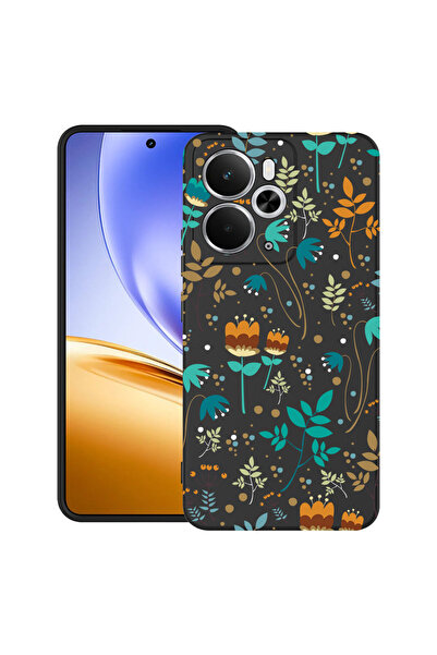 bestcase Carcasă ultra subțire TPU Mat pentru Realme 14T, flori de primăvară,...