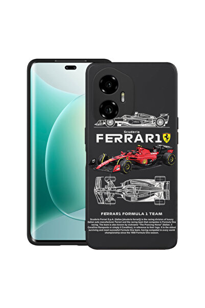 bestcase Carcasă ultra subțire TPU pentru Honor 300, Ferrari Scuderia, 205201...
