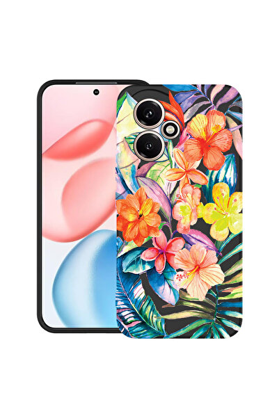 bestcase Carcasă ultra subțire TPU pentru Honor 400, flori topice, 2060076 B 498