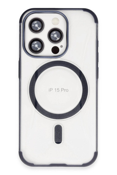 Joko غطاء SEPETIM لهاتف iPhone 15 Pro Max من نوع Hilton Magsafe - أزرق داكن