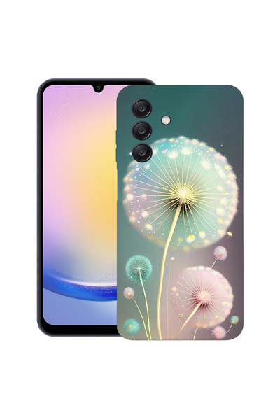 bestcase Θήκη TPU εξαιρετικά λεπτή για Samsung Galaxy M56, Πράσινη πικραλίδα,...