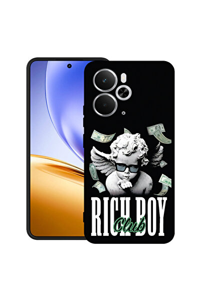 bestcase Carcasă ultra subțire TPU pentru Realme 14 5G, cu design Rich Boy Cl...