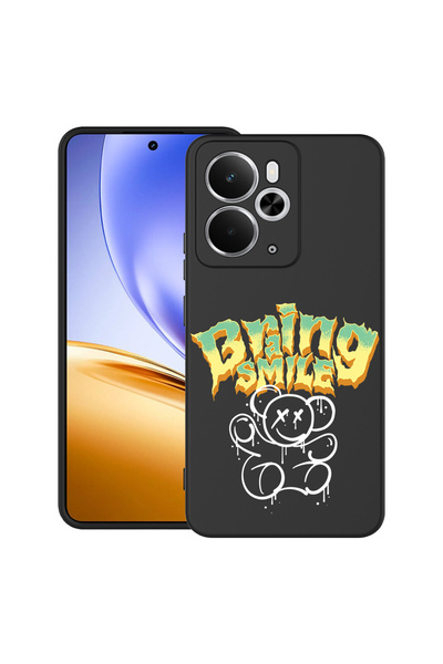 bestcase Carcasă ultra subțire TPU pentru Realme 14 5G, cu design Teddy Bear ...