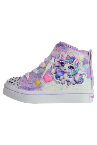 SKECHERS Children's boots TWI-LITES 2.0 - UNICORN GLAM - 314378NLVMT