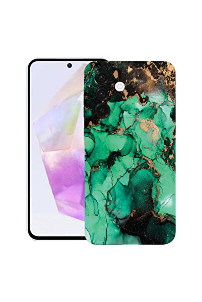 bestcase Θήκη TPU εξαιρετικά λεπτή για Samsung Galaxy S25 FE, σκούρο μάρμαρο,...