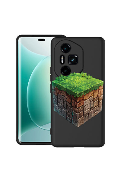 bestcase Carcasă ultra subțire TPU pentru Honor 300 Pro / 300 Ultra, Minecraf...