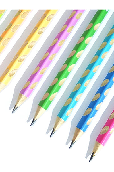 Limmy Jumbo Sağ Sol Tutuş Kalemi Elips Girintili Üçgen Kurşun Kalem İlk Kalemim- Mavi