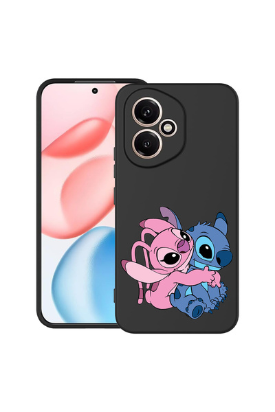 bestcase Carcasă ultra subțire TPU pentru Honor 400, model Angel Hugging Stit...