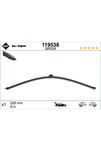 SWF Lamela Ștergător 119538