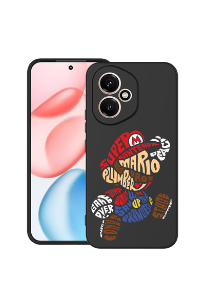 bestcase Θήκη TPU εξαιρετικά λεπτή για Honor 400, Calligraphy Super Mario, 20...