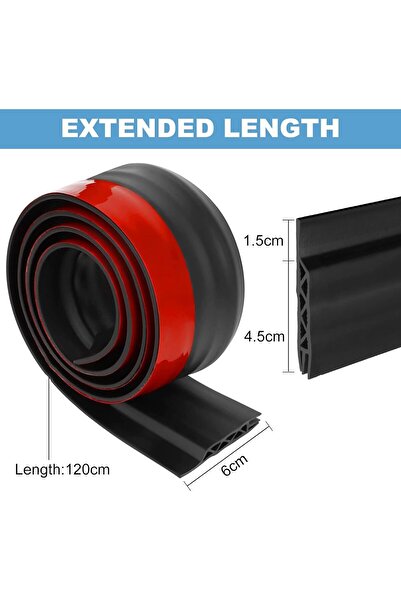 Primo Plus Under door draft stopper for exterior and interior doors, soundproof strip.