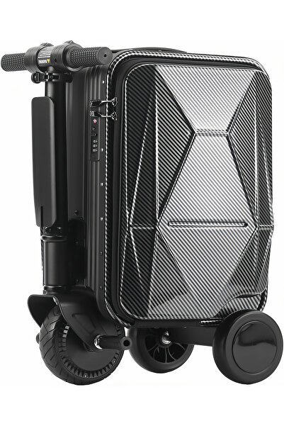 ETG Smart Electric Rideable Luggage with 36V Detachable Battery, 12km Range & 110kg Load Capacity