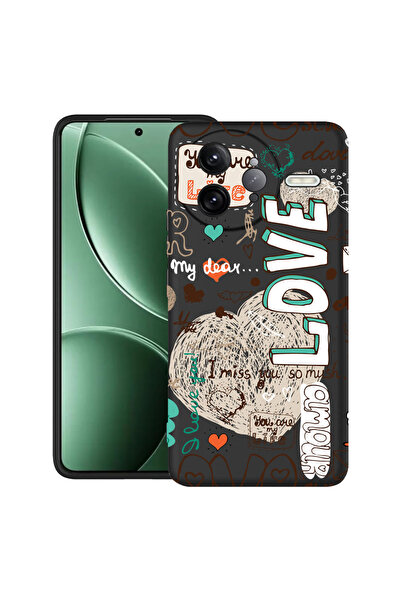 bestcase Θήκη TPU Mat Ultra Slim για Poco F7 Ultra, Love, 2052010 B 25