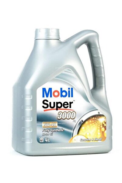 Mobil Super 3000 X1 5W-40 Ulei de Motor, 4 Litri