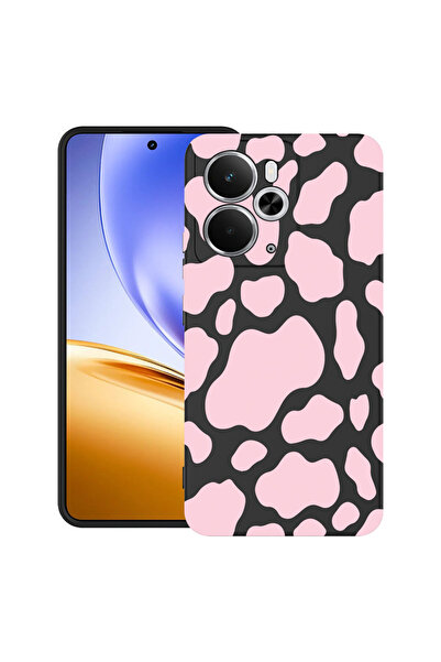 bestcase Carcasă ultra subțire TPU Mat pentru Realme 14T, roz vacă, 2052006 B...