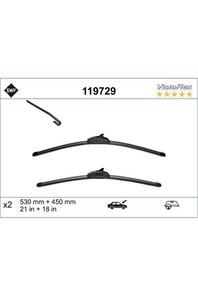 SWF Lamela Ștergător SWF, Cod 119729