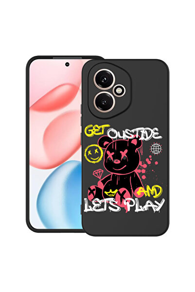 bestcase Carcasă ultra subțire TPU pentru Honor 400, Teddy Bear Lets Play, 20...