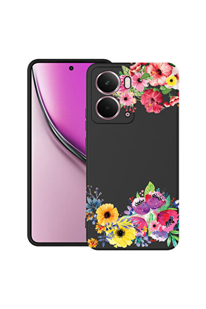 bestcase Carcasă ultra subțire TPU pentru Realme P3, flori, 2052015 B 56